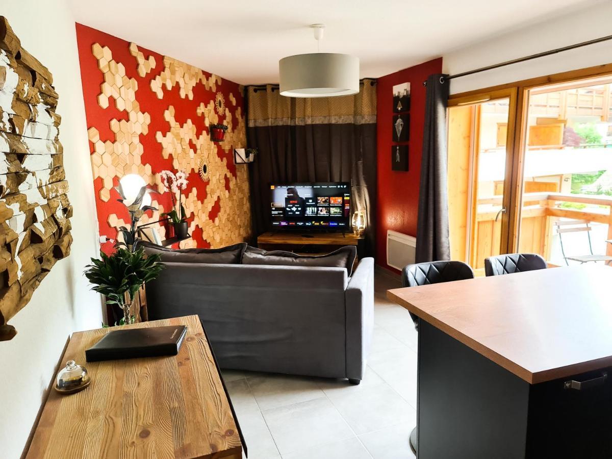 Studio Primeveres - Centre Village - Aravistour แซ็ง ฌอง เด ซิกท์ ภายนอก รูปภาพ